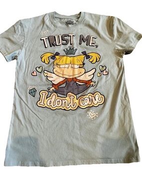 Rugrats Angelica Pickles "Trust Me I Don't Care" Tee M
